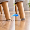 2-Pack Self-Adhesive Felt Furniture Strips for Floor Protection – 39.4
