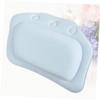KOMBIUDA PVC Bathtub Pillow Suction Cup Bath Neck Support Spa