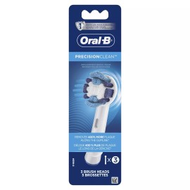 Oral-B Precision Clean Electric Toothbrush Replacement Brush Heads - 3 pack
