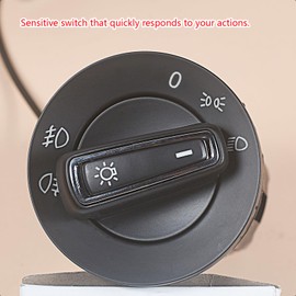 LoreenCar 1c0941531 Headlight Switch auto headlight head lamp switch Fit For Bora MK4 B5 9N / 9N3 New Beetle 1c0941531a 3BD941531