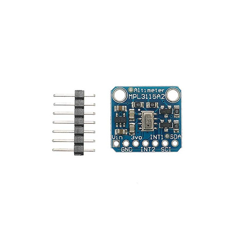 TECNOIOT MPL3115A2 IIC I2C Intelligent Temperature Pressure Altitude Sensor Module