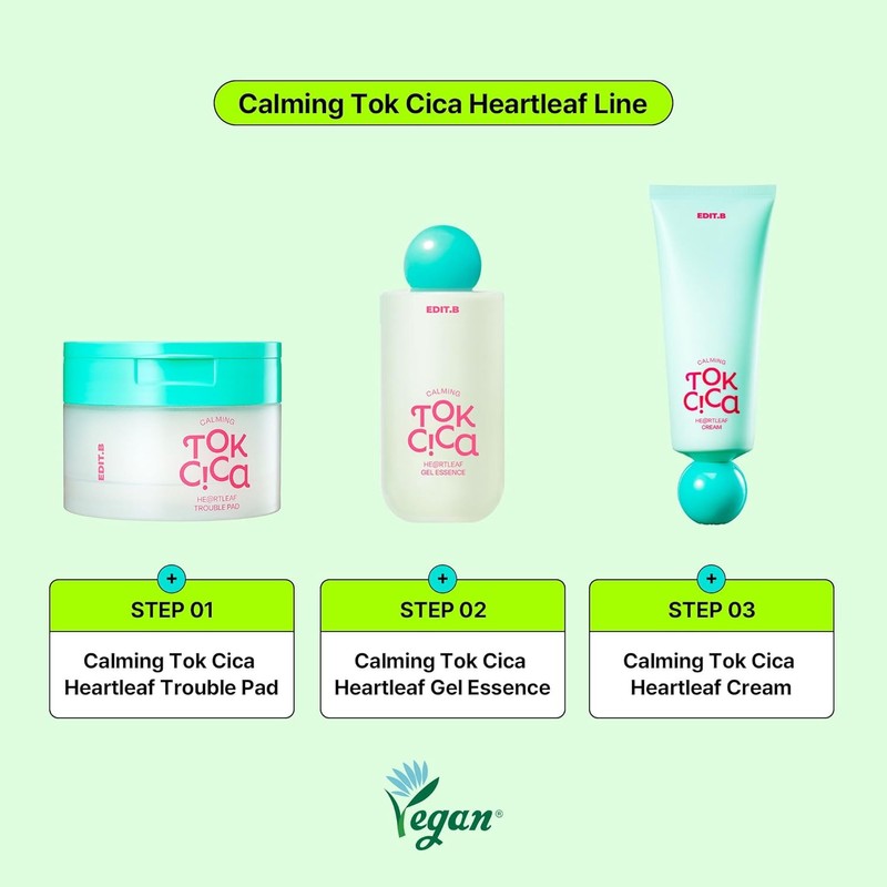 EDIT.B [EDIT.B]Calming Tok Cica Heartleaf Gel Essence 200ml