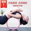 Foldable Pilates Equipment for Beginners: Yoga Wheel & Back Bend Roller Outer Purple & Inner Pink (32*12 PP Material) 5ea