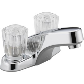 Peerless P240LF Classic Two Handle Bathroom Faucet, Chrome