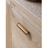 SORWDUERM 5 Pack 6.3 lnch(160mm) Antique Brass Cabinet Cup Pulls