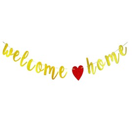 Welcome Home Banner Perfect Decorations Family Party/Housewarming Sign
