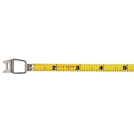 Long Tape Measure, 3/8 in x 100 ft, Orange