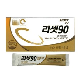 Reset 90 3g x 15 packets 1 JJ Mall / 리셋90 3g x 15포 1개 JJ몰