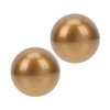 Kisangel 12cm Diameter Gold Balls Raffle Drawing Balls Plastic Props