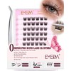 EMEDA Self Adhesive Eyelashes Clusters Easy Eyelashes for Beginners Stress