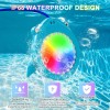 SLARY Led Pool Lights IP68 Waterproof 12V for Swimming Pool