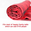 Forestchill 14 x 72 inch Table Runner, Classic Red &