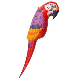 NET TOYS Inflatable Parrot Summer Decoration Bird Macaw Inflatable Animal Decoration Pirate Theme Party Carnival
