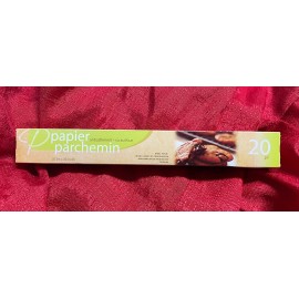 Home Store Parchment Paper 20 Sq Ft Nonstick Baking Paper - Oven Microwave Freezer Safe