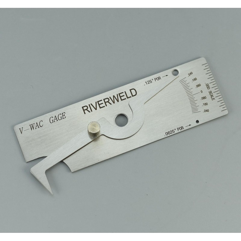 RIVERWELD V-WAC Single Weld Gauge Pit Depth Weld Gage Welding