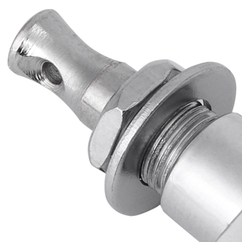 Tuner Pegs Tuning Machine Heads Button Silver Wooden Folk Guitar