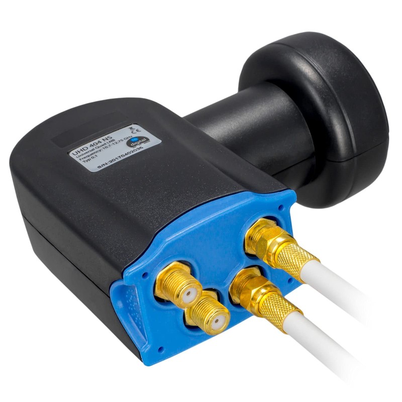 HB-DIGITAL Quad LNB LNC 4 Subscribers Direct Full HD TV