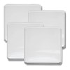 Range Kleen Stove Burner Covers – 4 White 9.5” Square