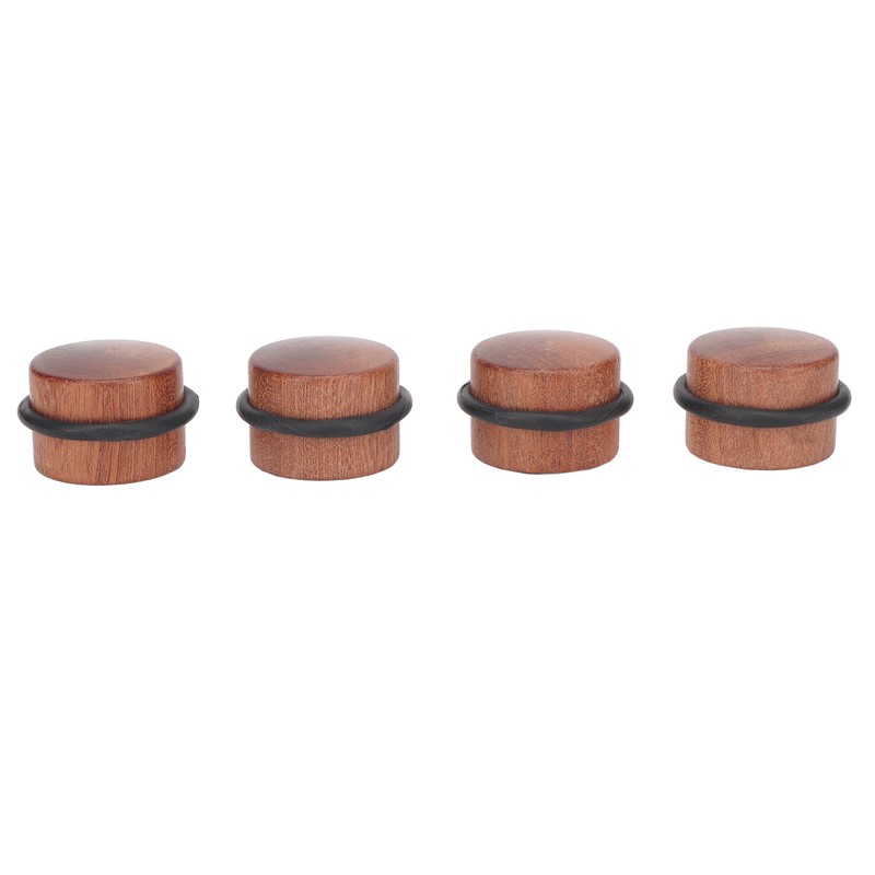 4PCS Cylindrical Door Stopper Prevent Impact Silent Punch Free Solid