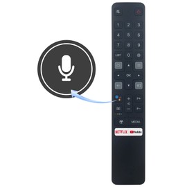 VINABTY RC901V FMR1 Replacement Voice Remote Control Fit for TCL Android Smart TV 06-BTZNYY-ARC901V 40S6510FS 40S6800 40S6800FS 43P30FS 43S6500 43S6500FS