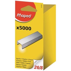 Maped 324502 0 Heftklammern 26/8, verzinkt, großpackung