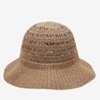 Hazzys (대구신세계)24SS베이지 짜임 면혼방 벙거지모자 HILG4E111I2 (Daegu Shinsegae) 24SS Beige