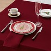 Softalker Christmas Rectangle Weaved Texture Pattern Tablecloth,Winter Jacquard Waterproof Wipeable