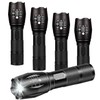 HYVCZP 1/2/3/5/10/20 Pack ​LED Torch,Super Bright Flashlight,5 Modes Adjustable Focus,