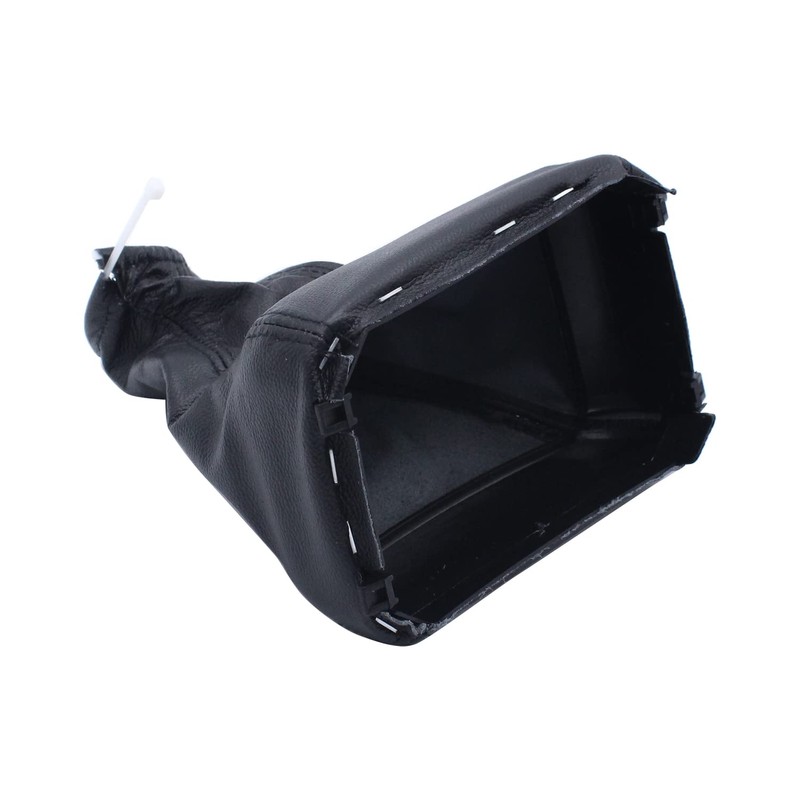 SHLPDFM Gear Stick Gaiter without Frame Accessories Genuine Leather Black