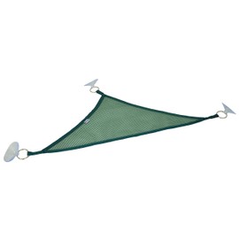 Niteangel 2 Packs Breathable Mesh Reptile Hammock (Triangle 13'' x 13'' x 19'', Green)
