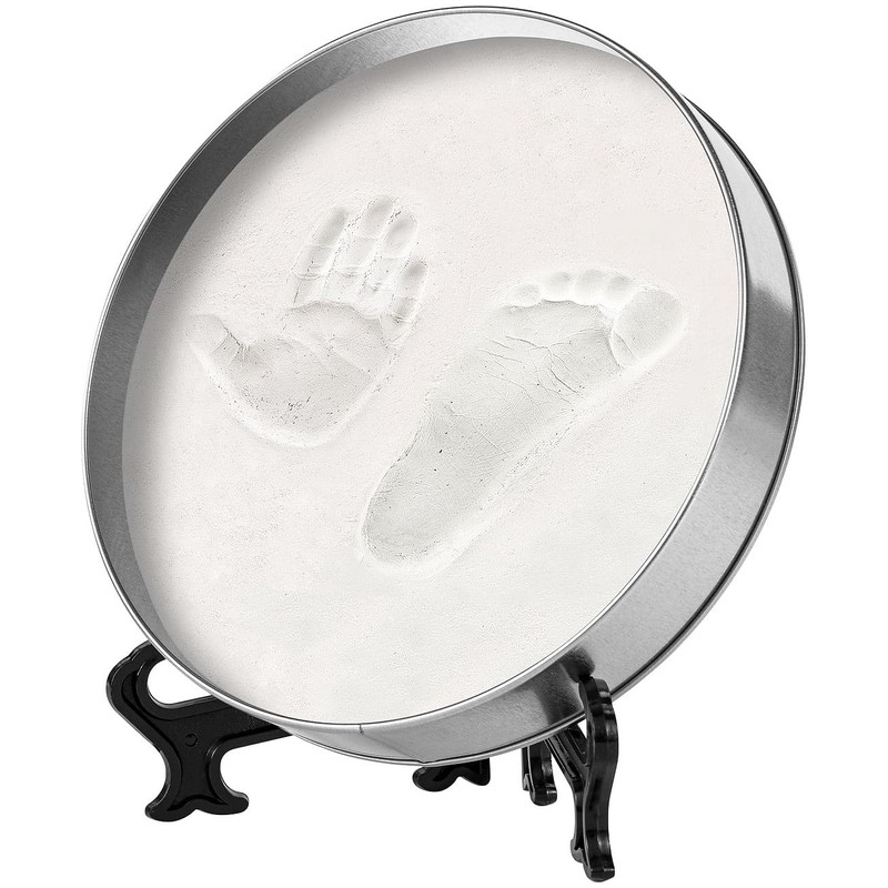 Your Design Footprint Set Metal Box: Set of 4 Plaster