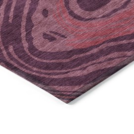 Addison Rugs Chantille ACN1051 Red 5' x 7'6" Indoor Outdoor Area Rug, Easy Clean, Machine Washable, Non Shedding, Bedroom, Entry, Living Room, Dining Room, Kitchen, Patio Rug