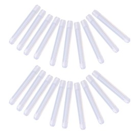 Homsfou 10 Paar Anti-Rutsch Silikon BrillenbüGel ÜBerzug FüR Sicheren Halt Ohrpolster FüR Sonnenbrillen Und Lesebrillen Ideal FüR Sport Und Outdoor-AktivitäTen Weiß