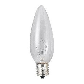 Yazawa Corporation C321240C Chandelier Bulb, 40 W, Base, E12 [Clear]