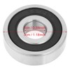 Pack of 10 6200-2RS Double Row Rubber Sealed Steel Deep
