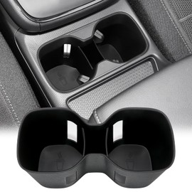 for Honda CRV Accessories 2023 2024 2025 2026 Center Console Cup Holder Insert Interior Decoration (Heat-Resistant TPE Material)