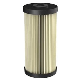 Pentair Pentek S1-BB Big Blue Sediment Water Filter, 10-Inch, Whole House Heavy Duty Pleated Cellulose Filter Cartridge, 10” x 4.5”, 20 Micron
