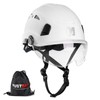 Mustbau Hard Hat Construction Safety Helmet Vented Lightweight Hardhat with