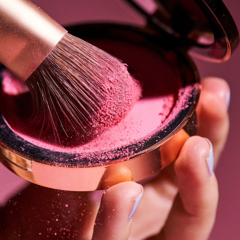 M. Asam Magic Finish Kabuki Brush - Compact Angled Makeup