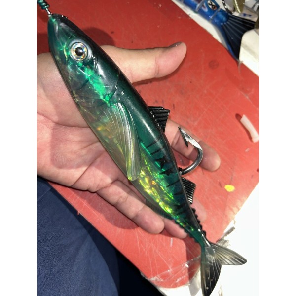 OC 2 Mackerel Monster Swim-bait 10-1/2in. Iridescent Soft 9.5oz. (270g.)