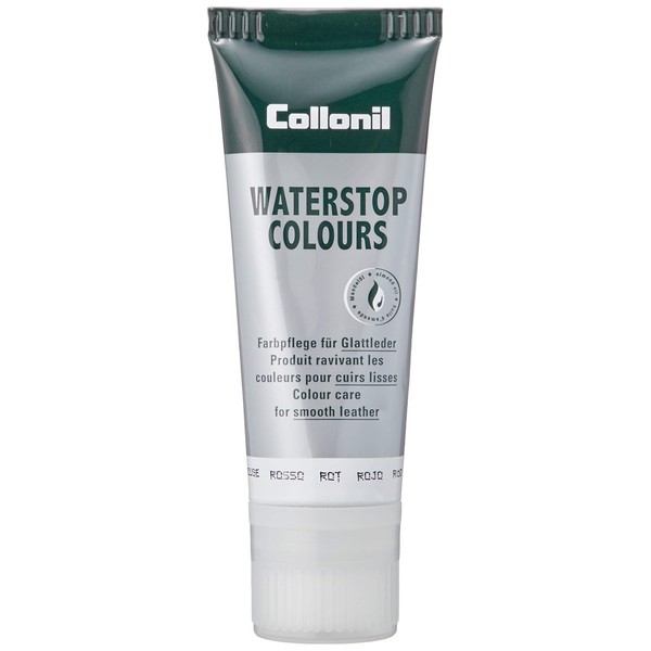 Colonil Waterproof Complementary Color Cream, 2.5 fl oz (75 ml), Provides Nourishment and Shine to Leather, Waterproof Effect, Softens Leather Products, Uses Almond Oil, Shoes, Bags, Accessories, red