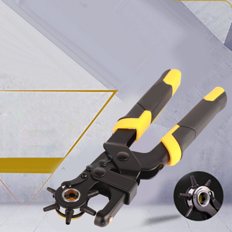 Hole Punch Pliers Round CRV Labor Saving Opening Punching Tool