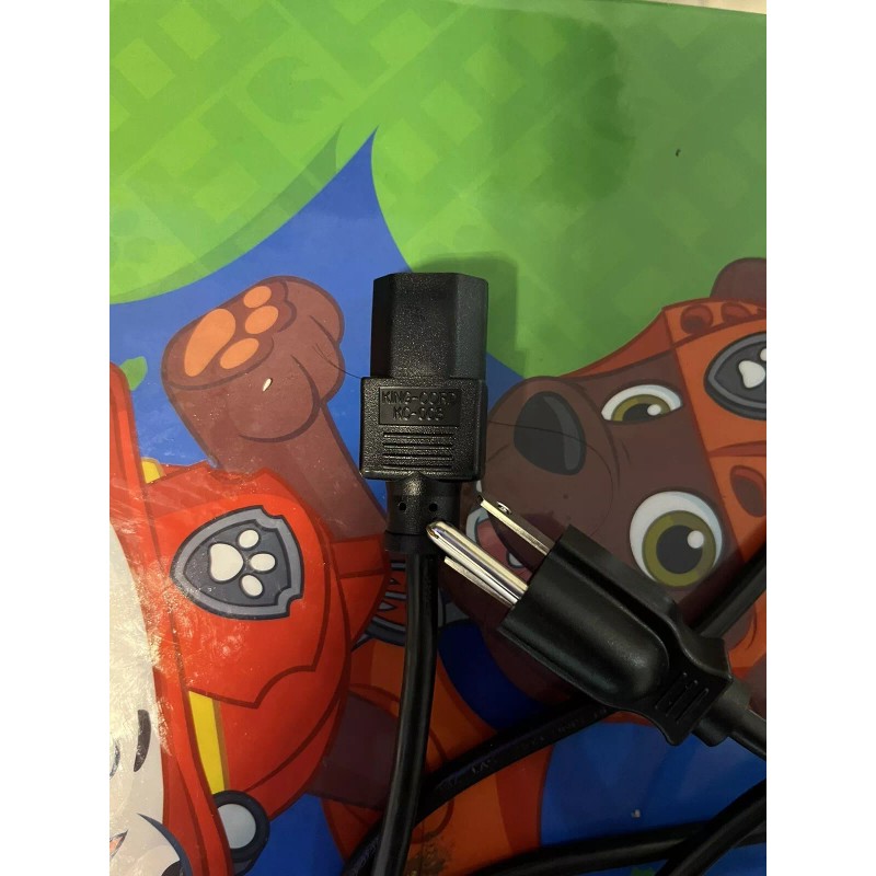 King-Cord KC-003 and KC-001 Power Cord - Black - Three-Prong