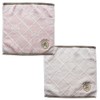 Flower Initial Towel Handkerchief 546519-28 (25/R) Nicot Cotton Gift Cotton