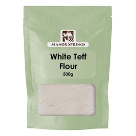 White Teff Flour 500g by Manor Springs