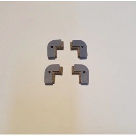 Atlas Craftsman 10" & 12" Metal Lathe Felt Wiper Retainer Way Saddle 10F-132R L - Black