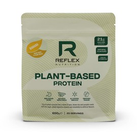 Reflex Nutrition Plant Based Vegan Protein Powder with B12 | Great Taste | (Banana, 600g)