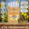 Rani Yellow Mustard Seeds Whole Spice 3.5oz (100g) Jar ~
