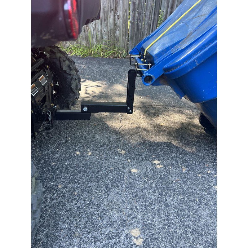 American-Made 8 Inches Receiver Extension for Garbage Hook Trash Can
