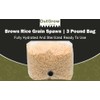 Premium Brown Rice Mushroom Spawn Bag | Sterilized Grain Spawn